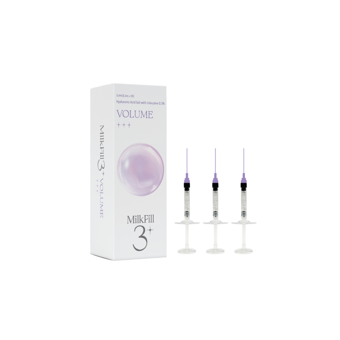 Milkfill 3 Plus Filler wholesale supplier, Korean Aesthetic HA dermal filler for professional export