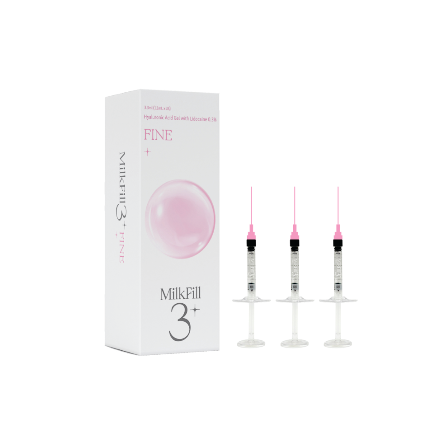 Milkfill 3 Plus Filler wholesale supplier, Korean Aesthetic HA dermal filler for professional export
