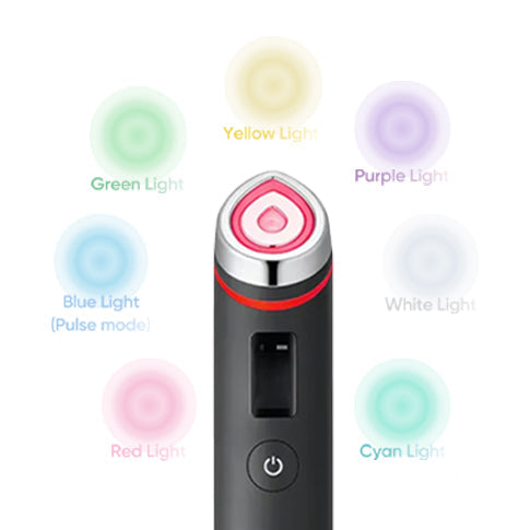 Rejuva Booster Pro+ LED light therapy device for acne treatment, collagen stimulation, and skin repair