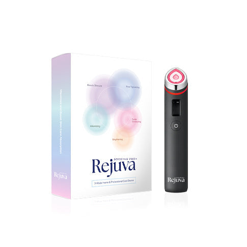 Rejuva Booster Pro+ LED skincare device with 7 color light therapy for skin rejuvenation and anti-aging