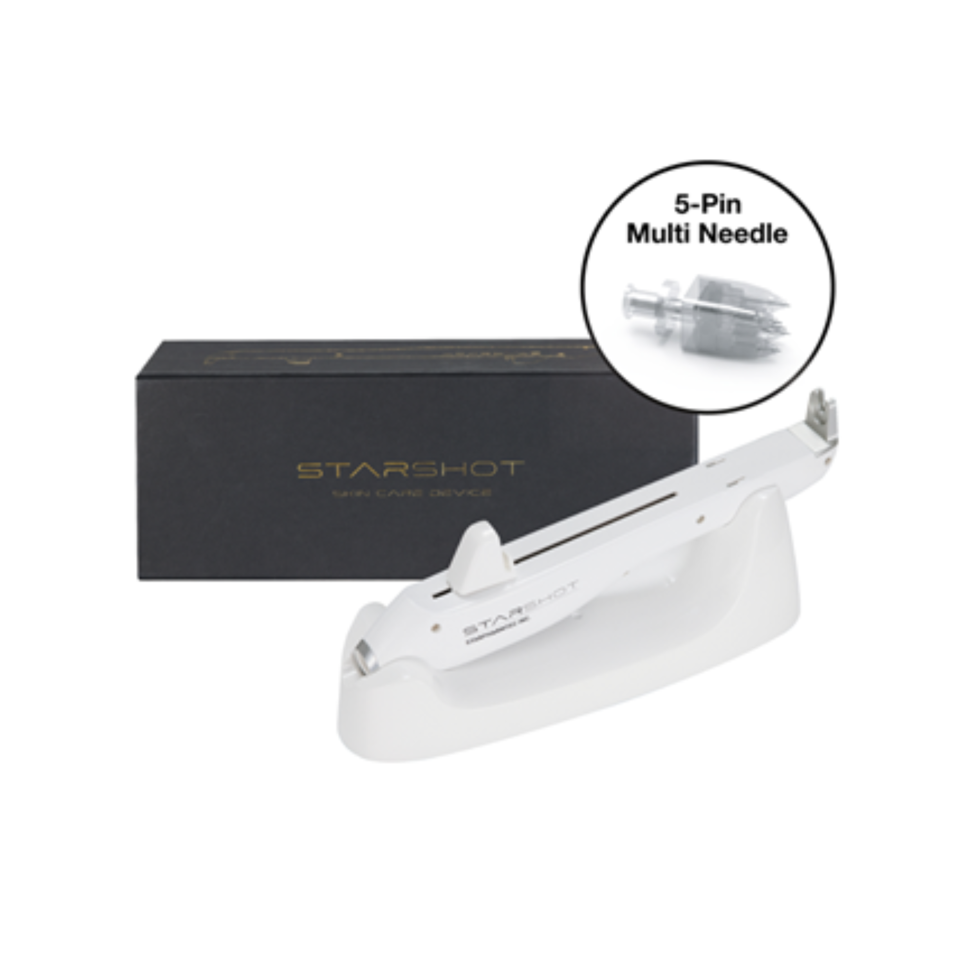 STARSHOT Automatic Mesotherapy Injector and Multi-Needle for Professional Skin Booster Treatment
